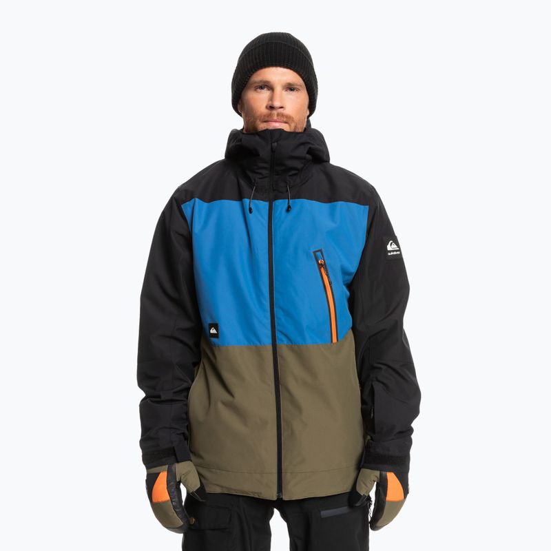 Куртка сноубордична чоловіча Quiksilver Sycamore true black 5