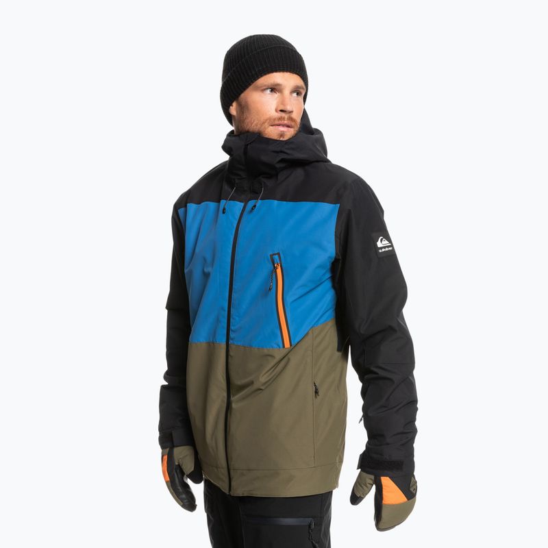 Куртка сноубордична чоловіча Quiksilver Sycamore true black 6