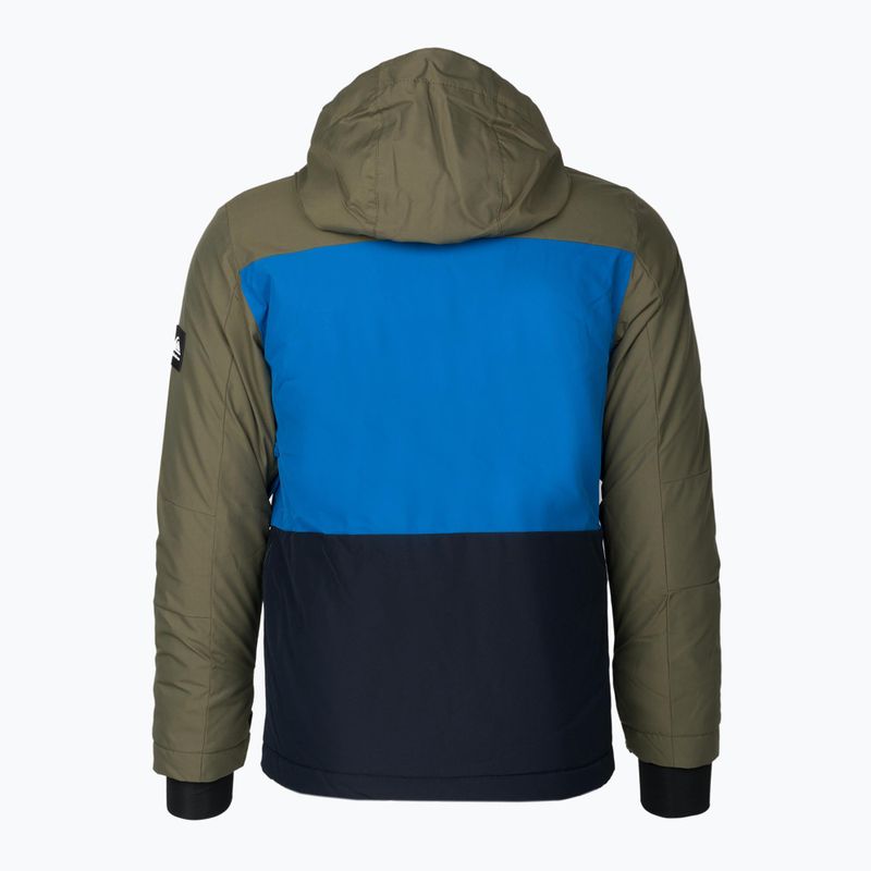 Куртка сноубордична дитяча Quiksilver Side Hit grape leaf 2