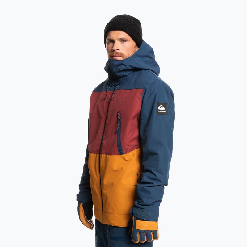 Куртка сноубордична чоловіча Quiksilver Sycamore insignia blue 2