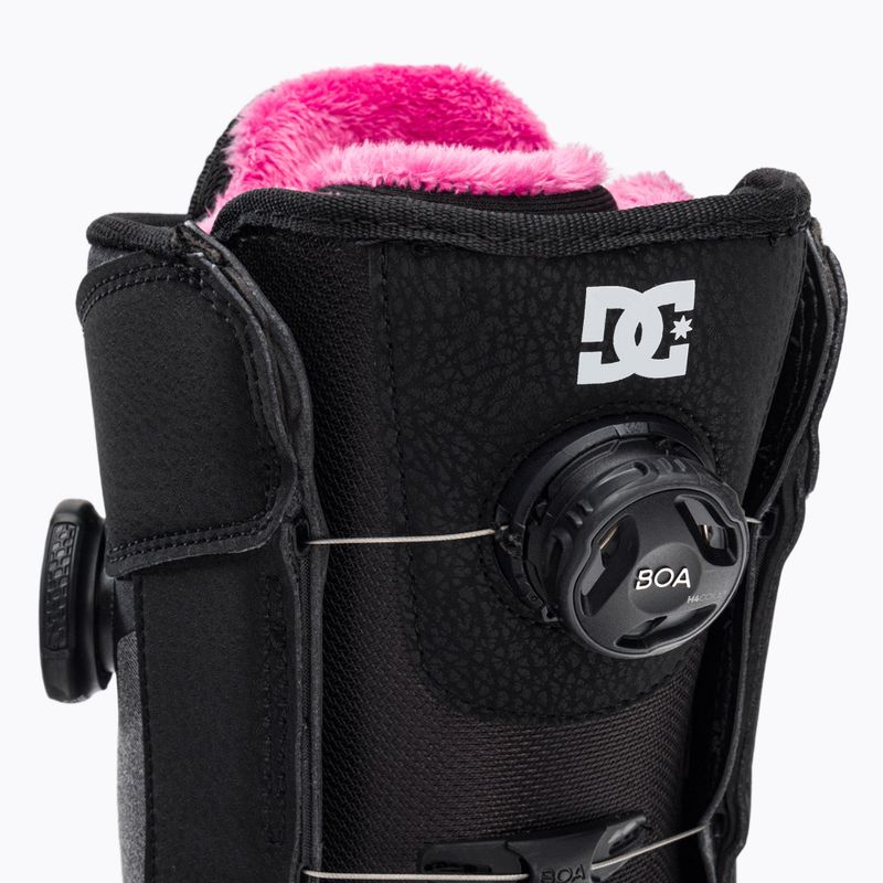 Черевики для сноуборду жіночі DC Lotus black/black/white 6