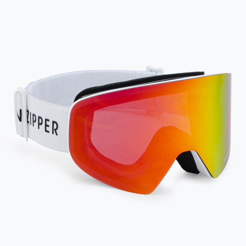 Маска сноубордична VonZipper Encore white gloss/wildlife fire chrome AZYTG00114-WFC
