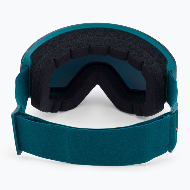 Маска сноубордична VonZipper Encore pacific satin/wildlife black fire chrome AZYTG00114-NVR 3