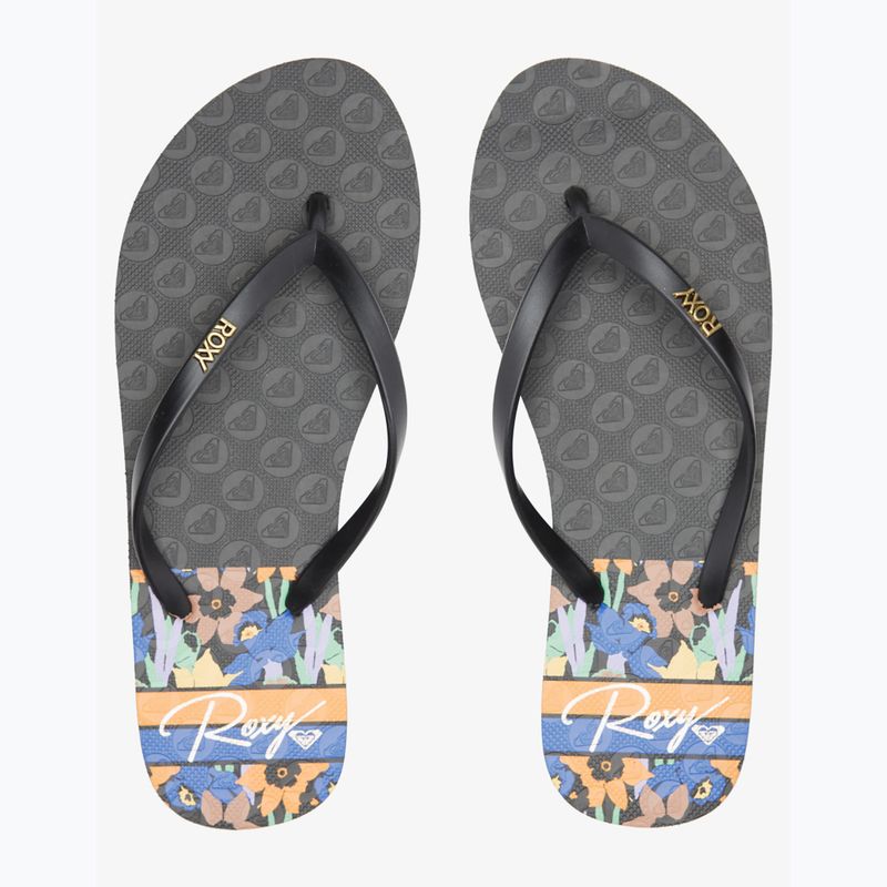 В'єтнамки жіночі ROXY Viva Printed black multi 12