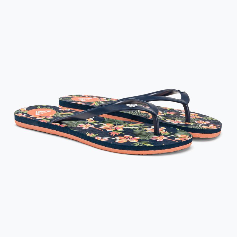 В'єтнамки жіночі ROXY To The Sea X lt navy/pink 4
