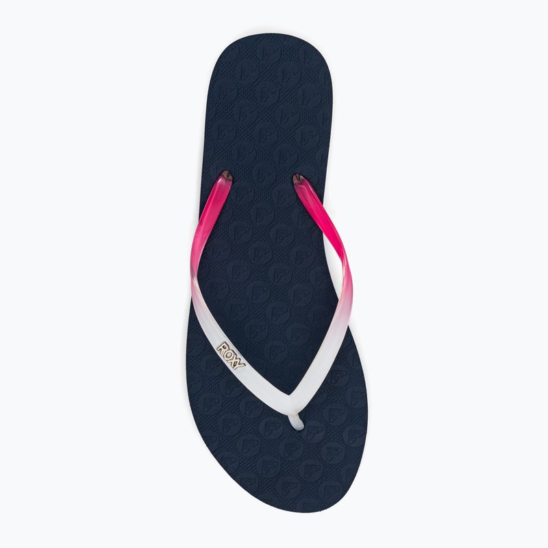 В'єтнамки жіночі ROXY Viva Gradient navy/ orange 6