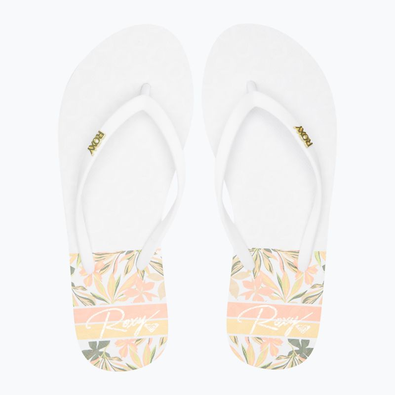 В'єтнамки жіночі ROXY Viva Printed white 12