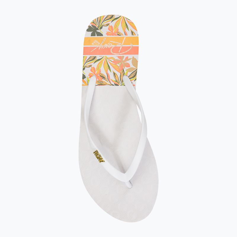 В'єтнамки жіночі ROXY Viva Printed white 6