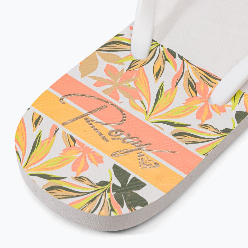 В'єтнамки жіночі ROXY Viva Printed white 8
