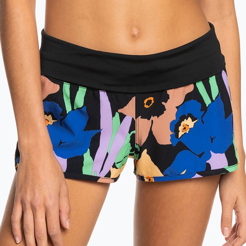 Шорти для плавання жіночі ROXY Endless Summer Printed 2" anthracite flower jammin 2