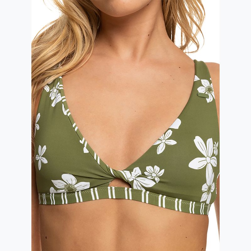 Купальник суцільний жіночий ROXY Retro Revo Twist Bra loden green surfrider spirit s 9