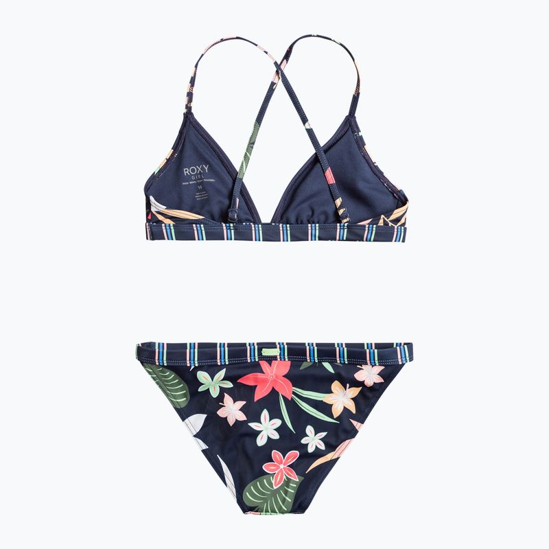 Купальник роздільний дитячий ROXY Vacay For Life Athletic Set mood indigo alma swim 5