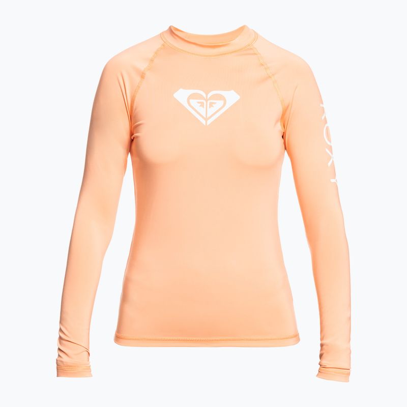 Лонгслів для плавання жіночий ROXY Whole Hearted papaya punch