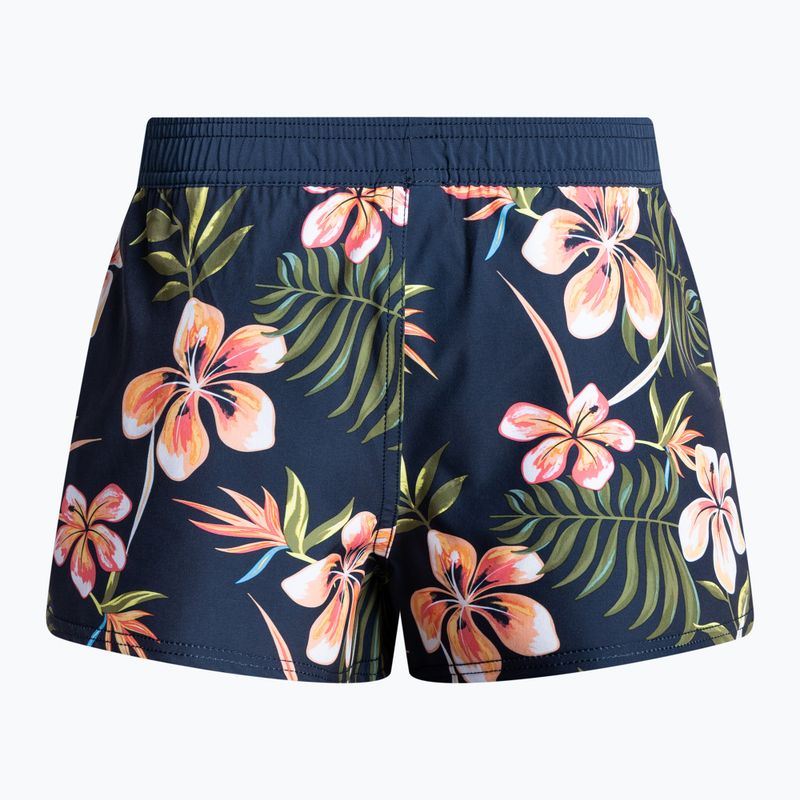 Шорти для плавання жіночі ROXY Into The Sun Printed 2" mood indigo tropical depht 2
