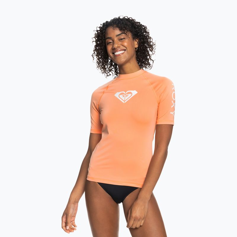 Футболка для плавання жіноча ROXY Whole Hearted papaya punch
