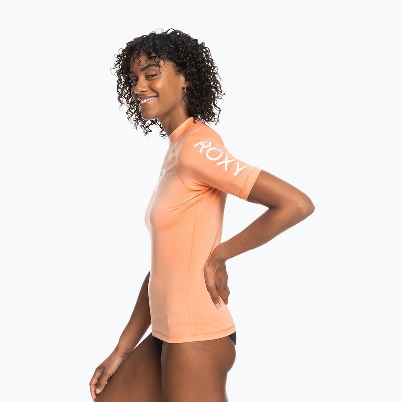 Футболка для плавання жіноча ROXY Whole Hearted papaya punch 3