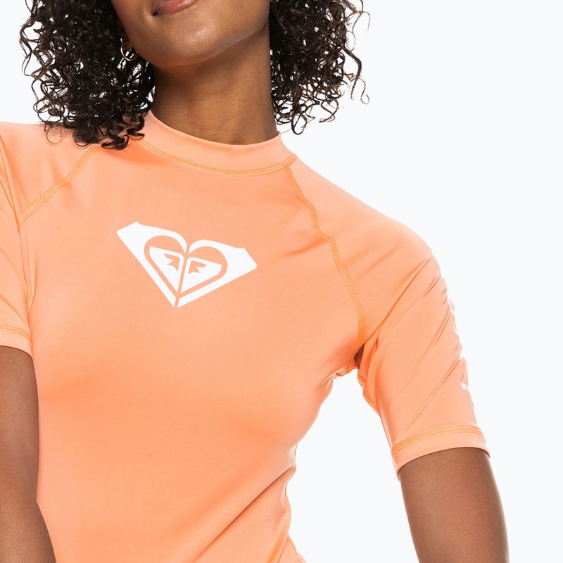 Футболка для плавання жіноча ROXY Whole Hearted papaya punch 5