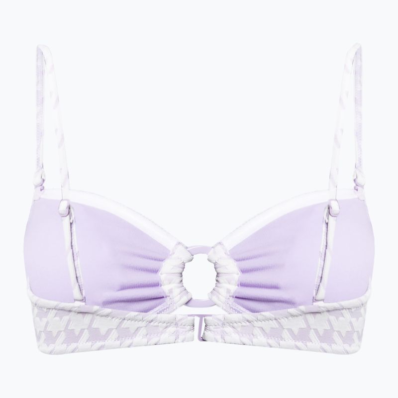 Купальник суцільний жіночий ROXY Check It Bandeau purple rose 2