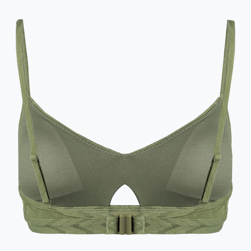 Купальник суцільний жіночий ROXY Current Coolness Bralette loden green 2
