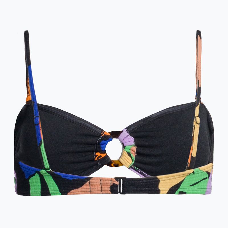 Купальник суцільний жіночий ROXY Color Jam Bandeau anthracite flower jammin 2