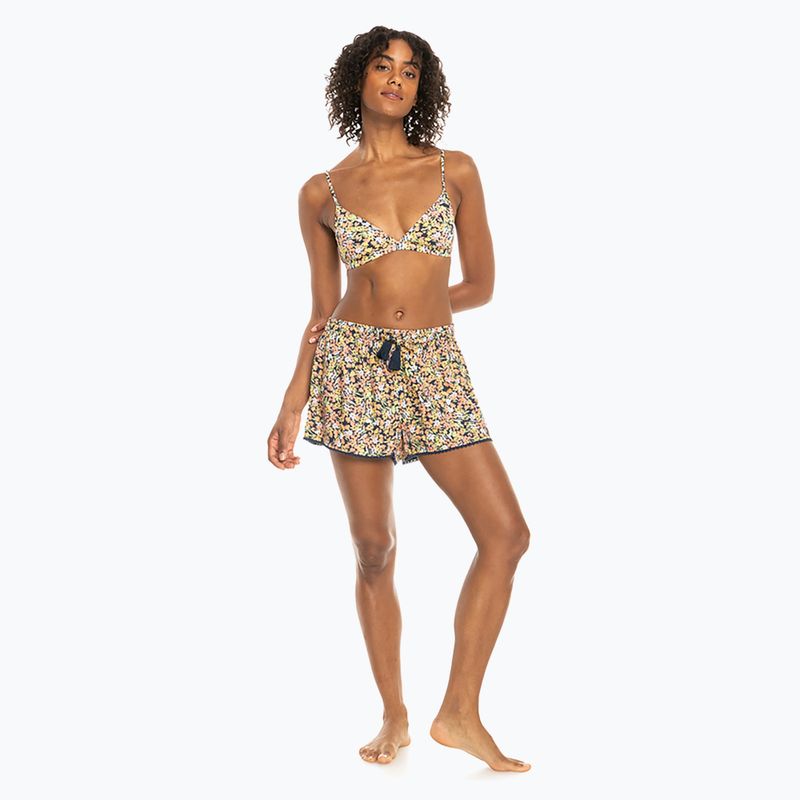 Шорти для плавання жіночі ROXY Salty Tan mood indigo ditsy love 3