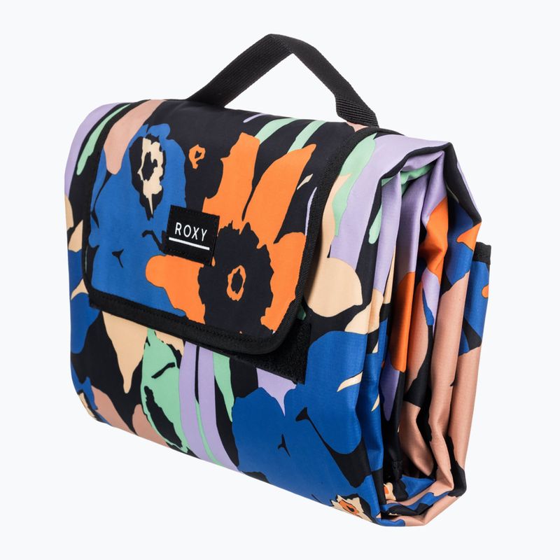 Пляжний плед ROXY Spring Bouquet anthracite flower jammin