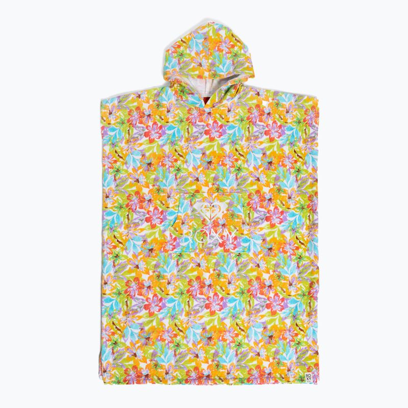 Пончо жіноче ROXY Stay Magical Printed snow white pualani combo
