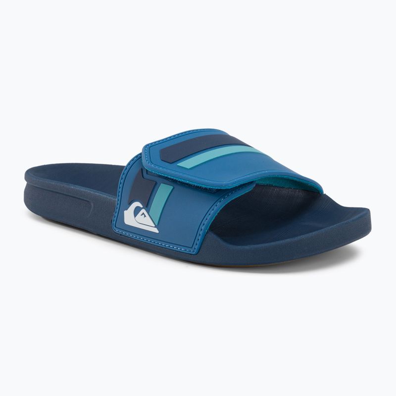 Шльопанці чоловічі Quiksilver Rivi Slide Adjust blue/blue/green