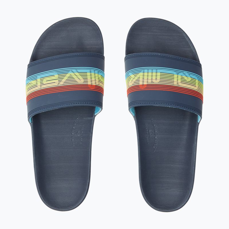 Шльопанці чоловічі Quiksilver Rivi Wordmark Slide blue 12