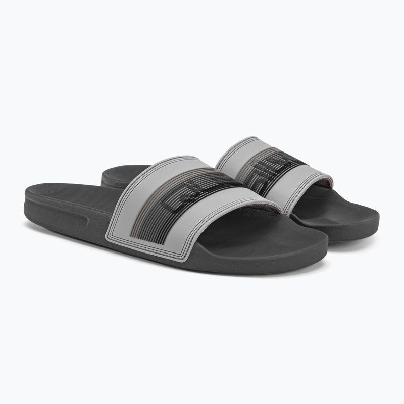 Шльопанці чоловічі Quiksilver Rivi Wordmark Slide grey 4