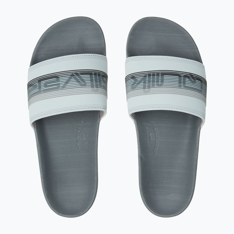 Шльопанці чоловічі Quiksilver Rivi Wordmark Slide grey 12