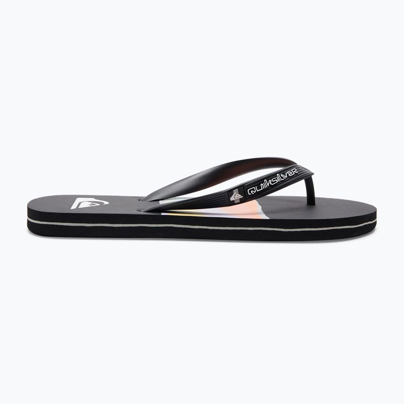 В'єтнамки чоловічі Quiksilver Molokai Airbrushed black 2