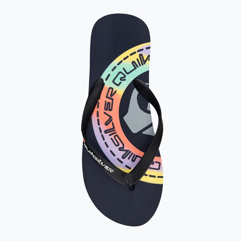 В'єтнамки чоловічі Quiksilver Molokai Art blue/blue/orange 6