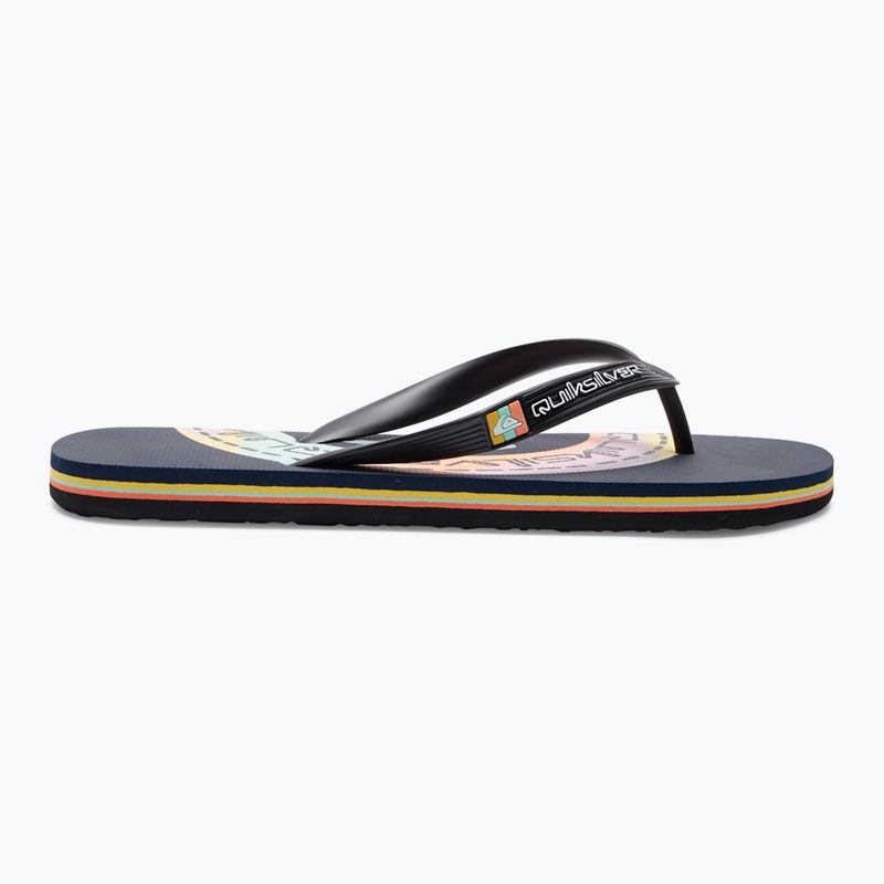 В'єтнамки чоловічі Quiksilver Molokai Art blue/blue/orange 9