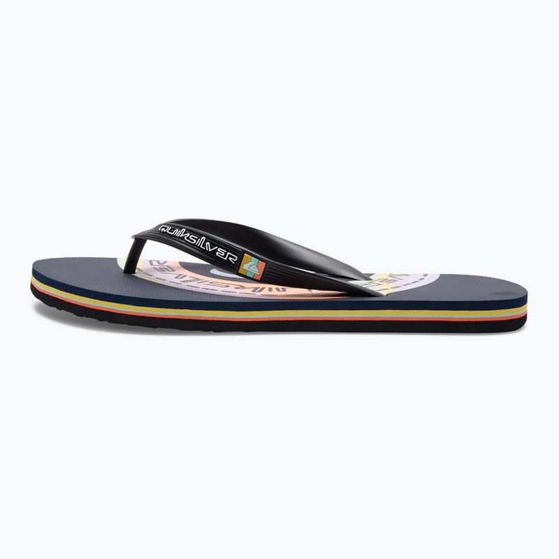 В'єтнамки чоловічі Quiksilver Molokai Art blue/blue/orange 10