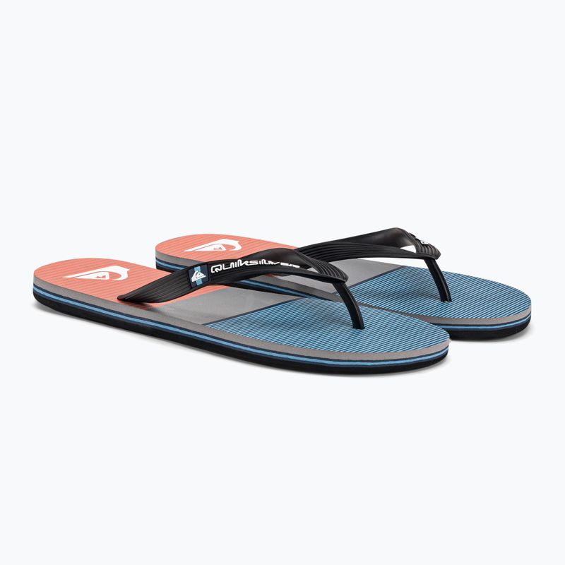 В'єтнамки чоловічі Quiksilver Molokai Tijuana blue/blue/orange 4