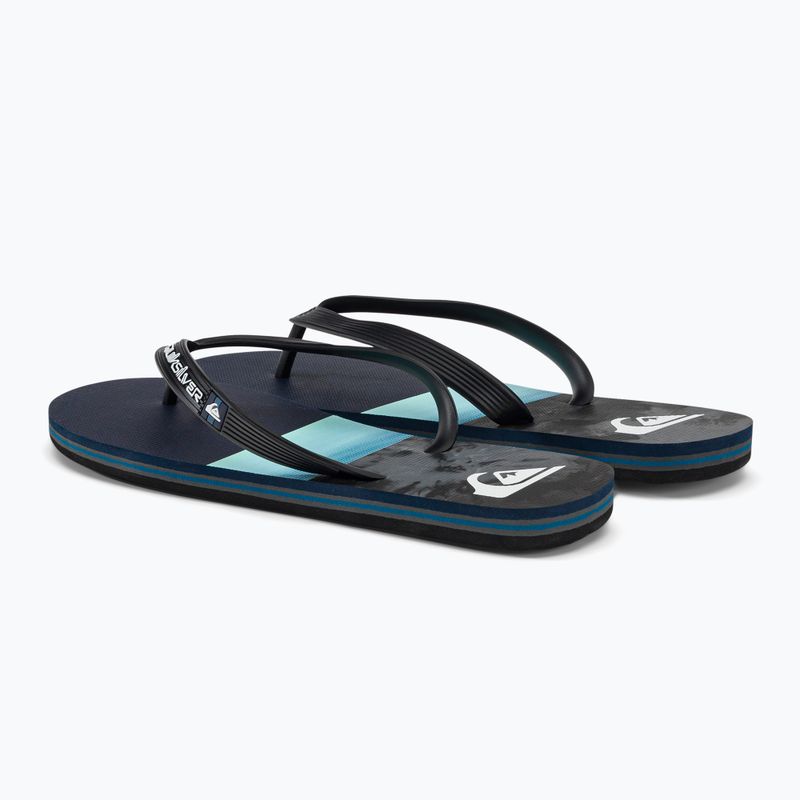 В'єтнамки чоловічі Quiksilver Molokai Panel blue/blue/grey 3