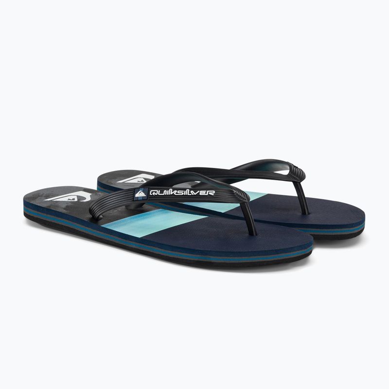 В'єтнамки чоловічі Quiksilver Molokai Panel blue/blue/grey 4