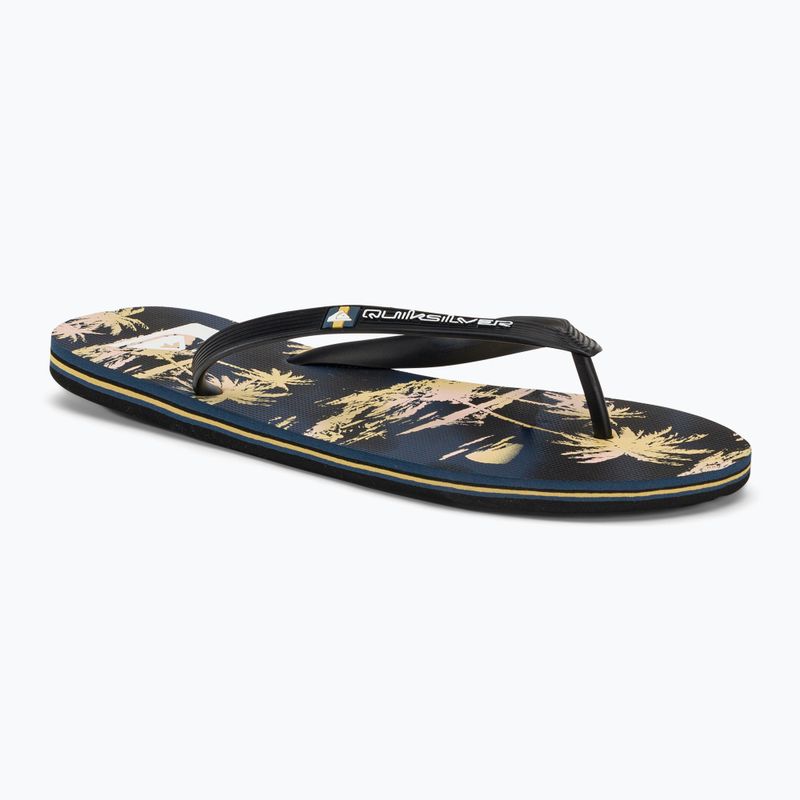 В'єтнамки чоловічі Quiksilver Molokai Air Flow black/grey/black