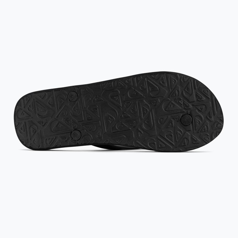 В'єтнамки чоловічі Quiksilver Molokai Air Flow black/grey/black 5