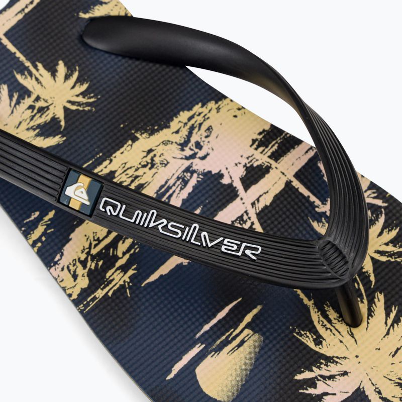 В'єтнамки чоловічі Quiksilver Molokai Air Flow black/grey/black 8