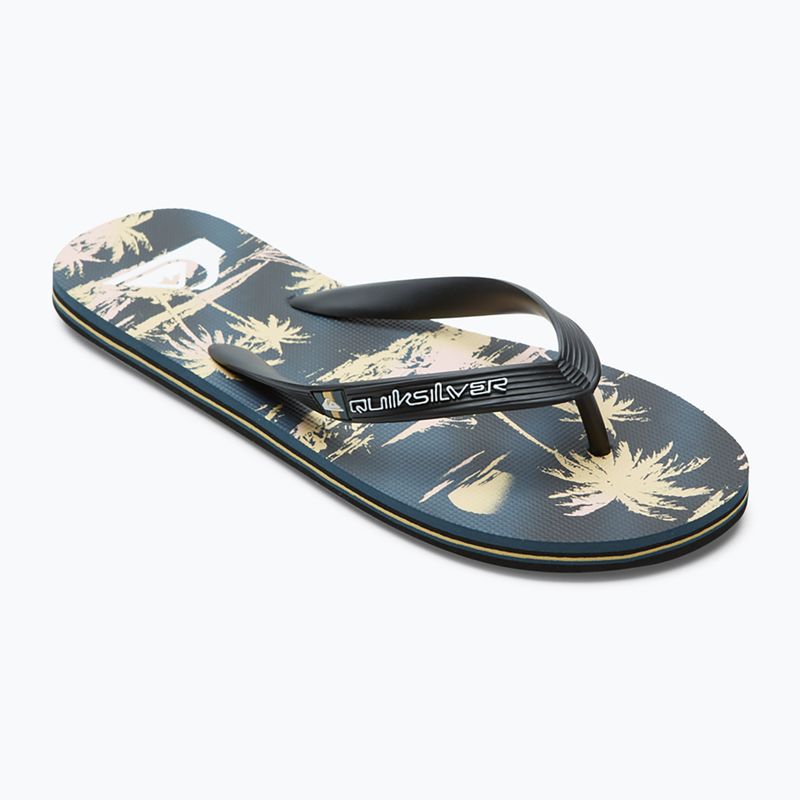 В'єтнамки чоловічі Quiksilver Molokai Air Flow black/grey/black 9