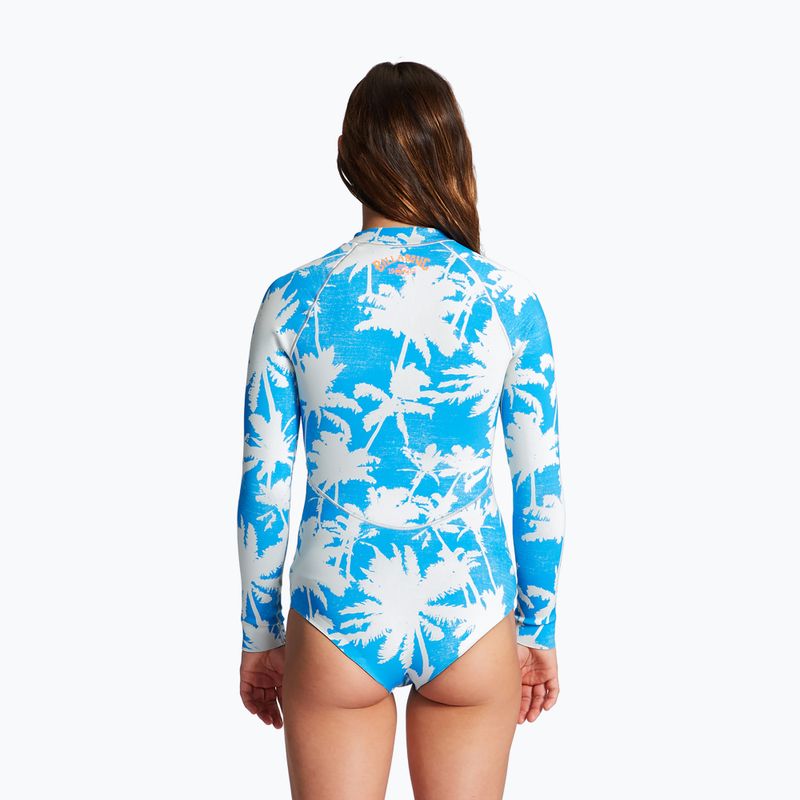 Гідрокостюм жіночий Billabong Salty Dayz Light LS Spring blue hawaii 2