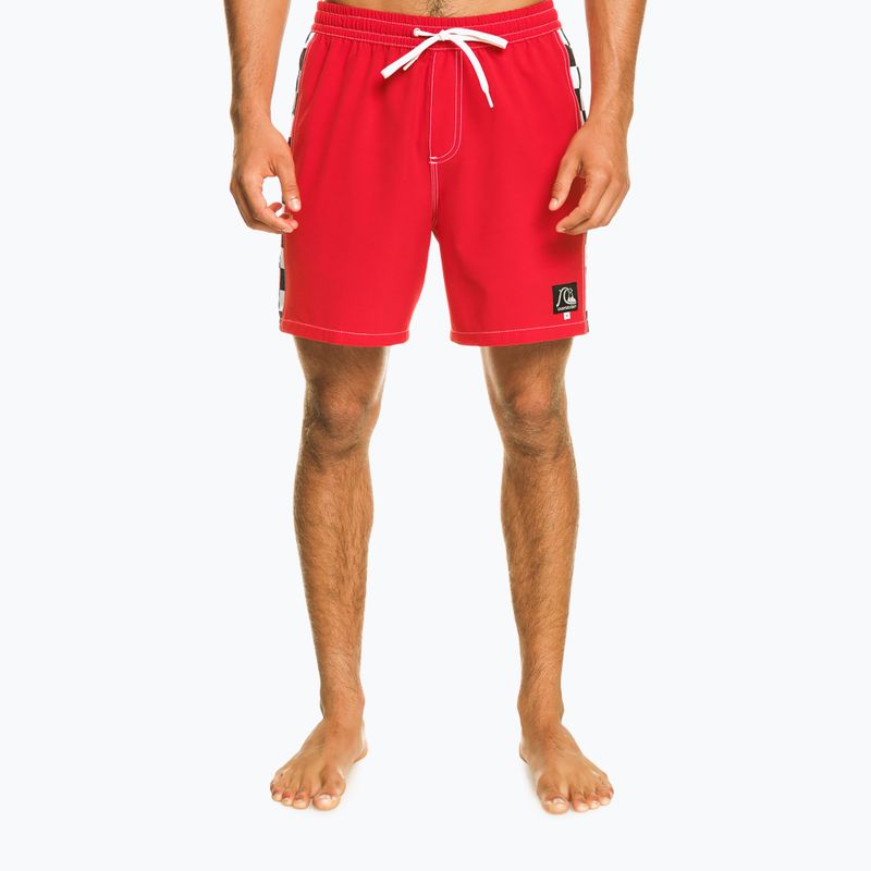 Шорти для плавання чоловічі Quiksilver Original Arch Volley 17" high risk red 2