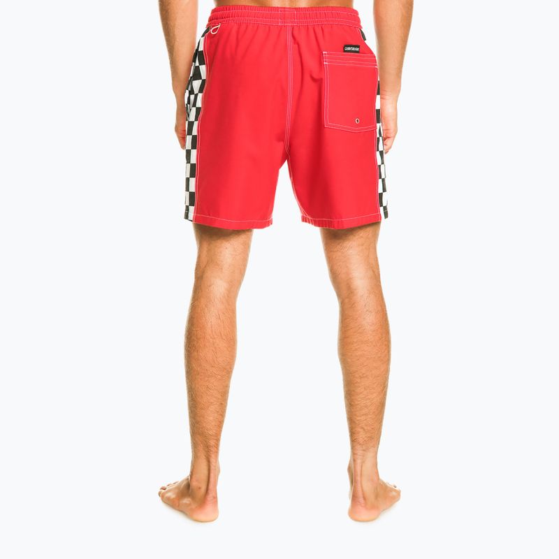 Шорти для плавання чоловічі Quiksilver Original Arch Volley 17" high risk red 3