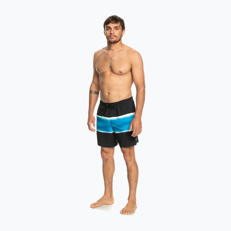 Шорти для плавання чоловічі Quiksilver Surfsilk Air-Brush Volley 17" black 2