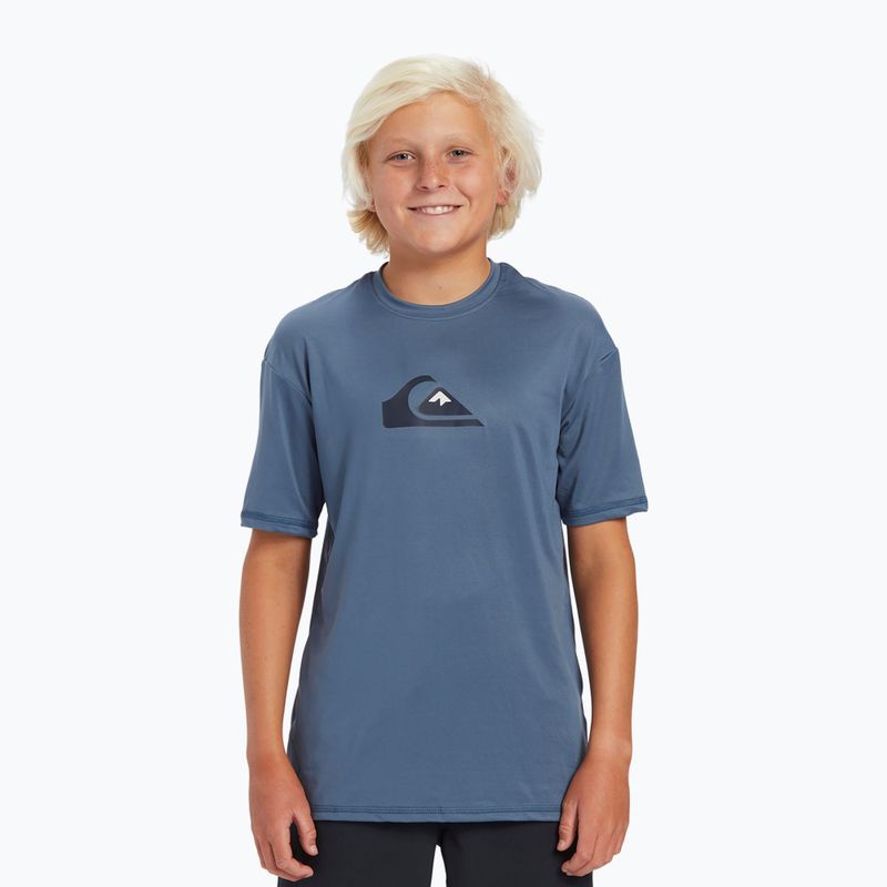 Футболка для плавання дитяча Quiksilver Solid Streak SS Y bearing sea 3