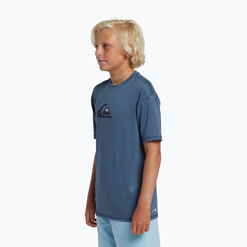 Футболка для плавання дитяча Quiksilver Solid Streak SS Y bearing sea 4
