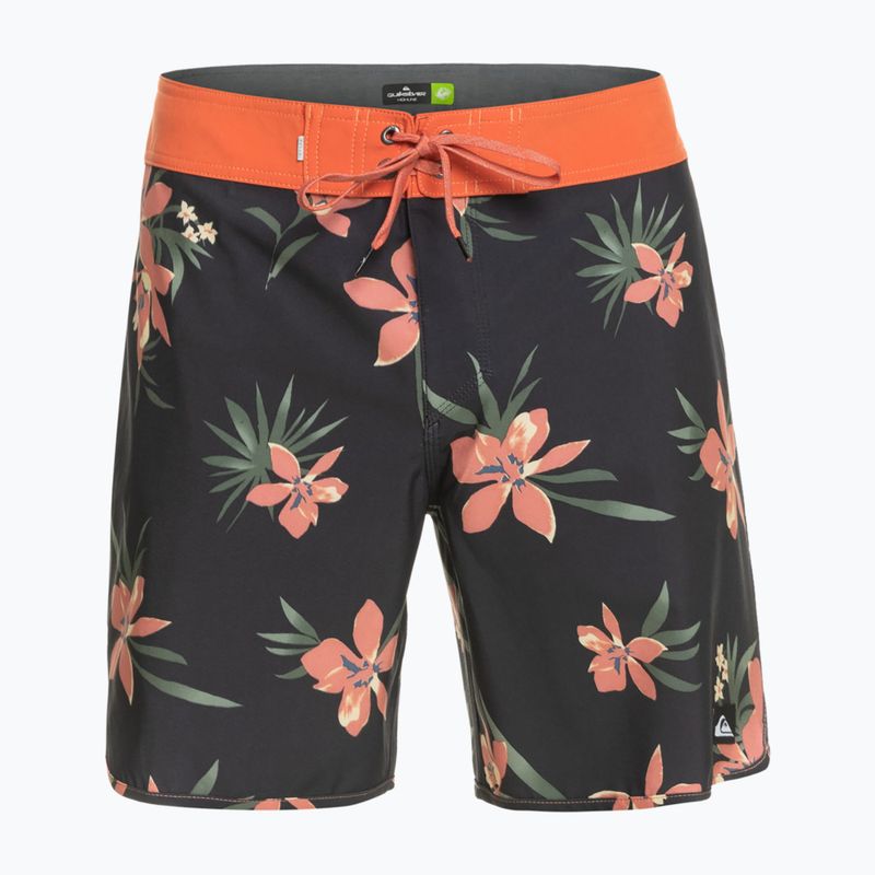 Шорти для плавання чоловічі Quiksilver Surfsilk Scallop 18" tarmac
