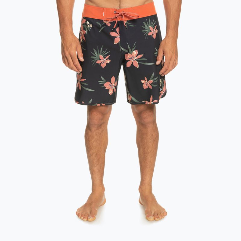 Шорти для плавання чоловічі Quiksilver Surfsilk Scallop 18" tarmac 2